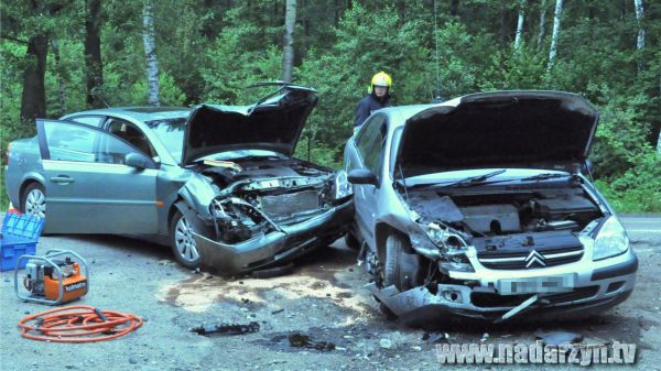 Wypadek na drodze krajowej 721